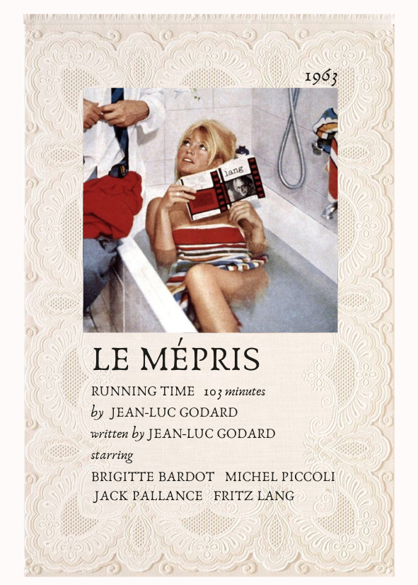Le mépris film 1963