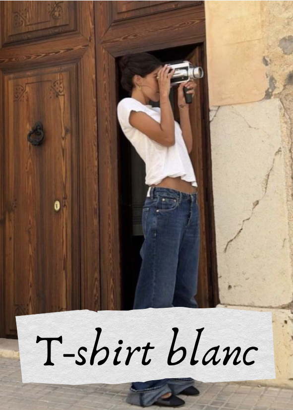 T-shirt blanc Outfit